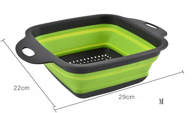 Square Folding Drain Basket