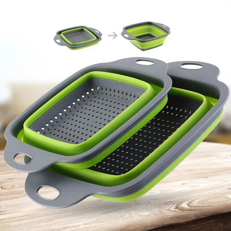 Square Folding Drain Basket