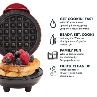 Mini Waffle Maker Machine