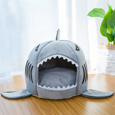 Creative Dual-Purpose Shark Pet Bed