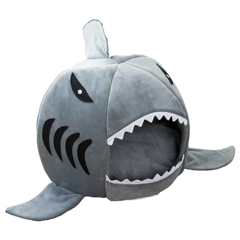 Creative Dual-Purpose Shark Pet Bed