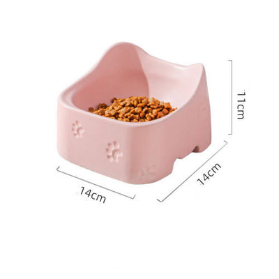 Ceramic Pets Food Bowl