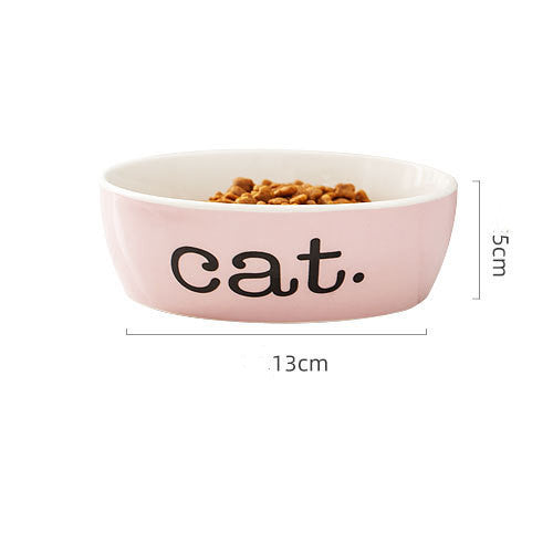 Ceramic Pets Food Bowl