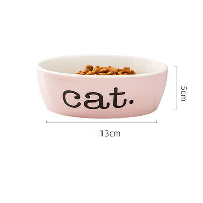 Ceramic Pets Food Bowl