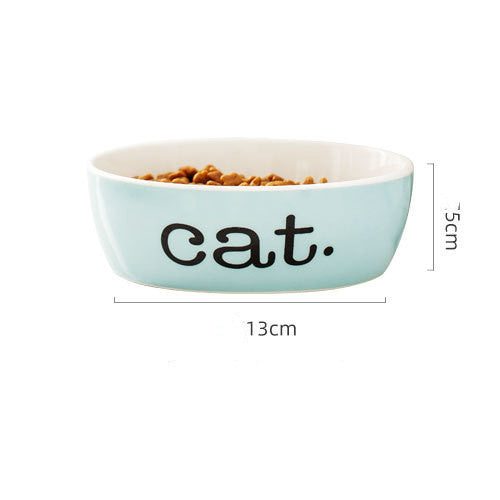 Ceramic Pets Food Bowl