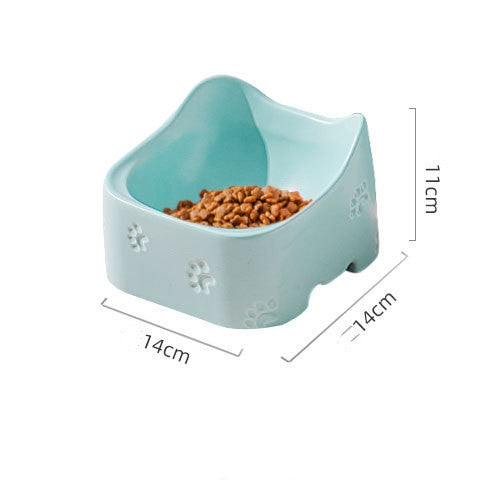 Ceramic Pets Food Bowl