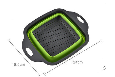 Square Folding Drain Basket