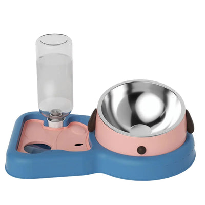 Pet Feeder Bowls Tilt Design Protect