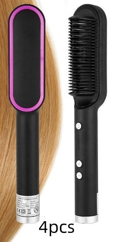 New 2 In 1 Hair Straightener Comb