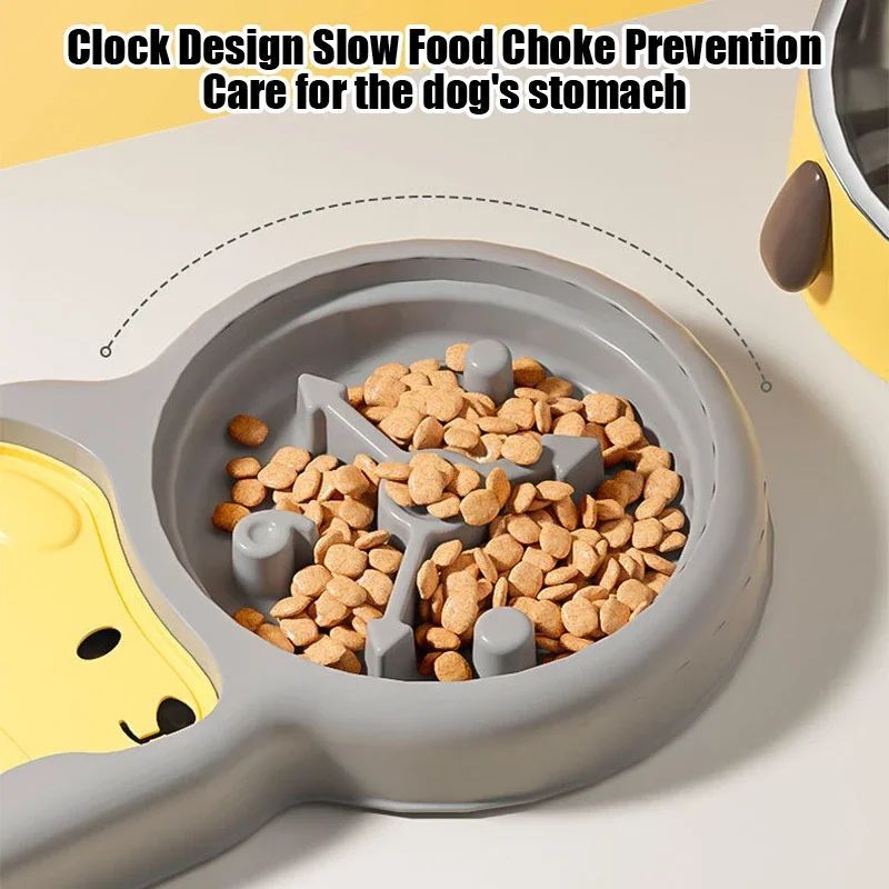 Pet Feeder Bowls Tilt Design Protect