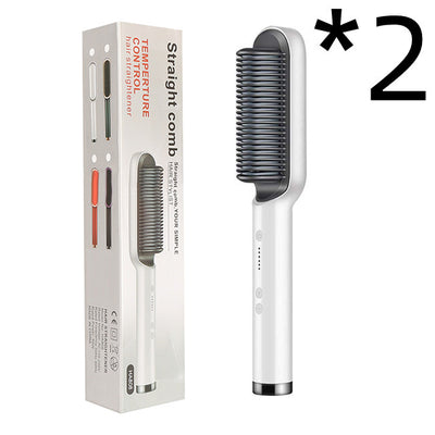 New 2 In 1 Hair Straightener Comb